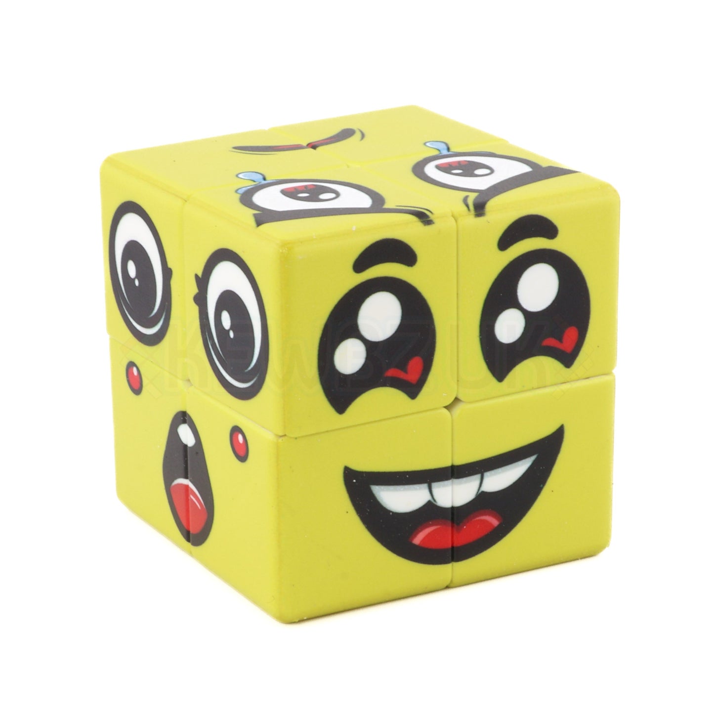Yellow Face Cube