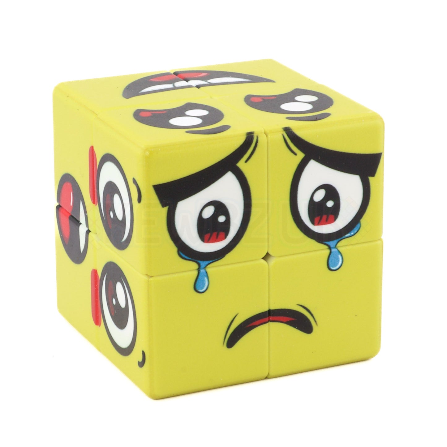 Yellow Face Cube