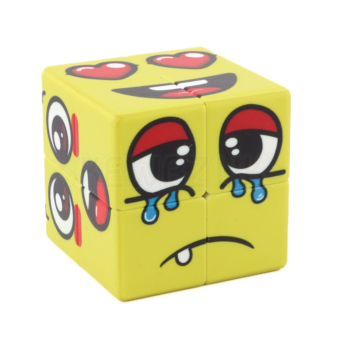 Yellow Face Cube