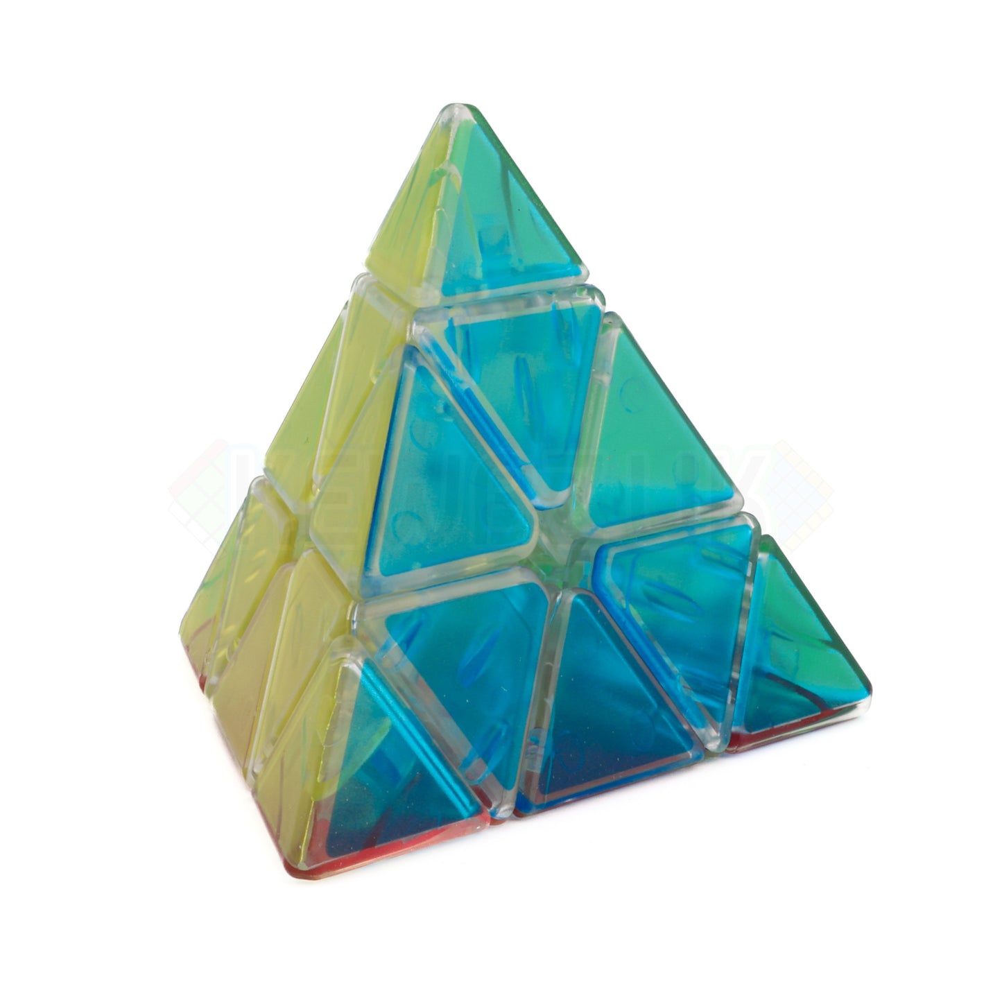 ZCube Transparent Pyraminx (UV Printed)
