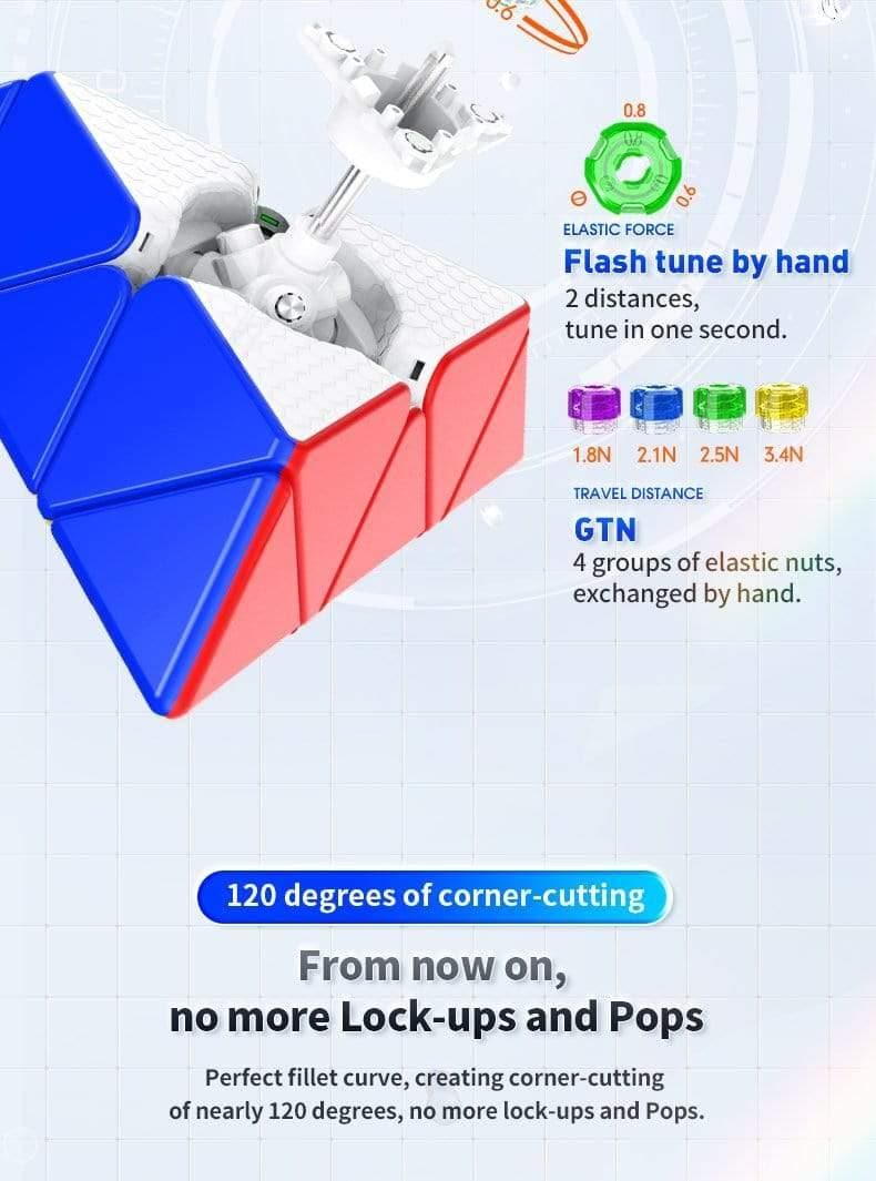 GAN Pyraminx Enhanced (Magnetic)