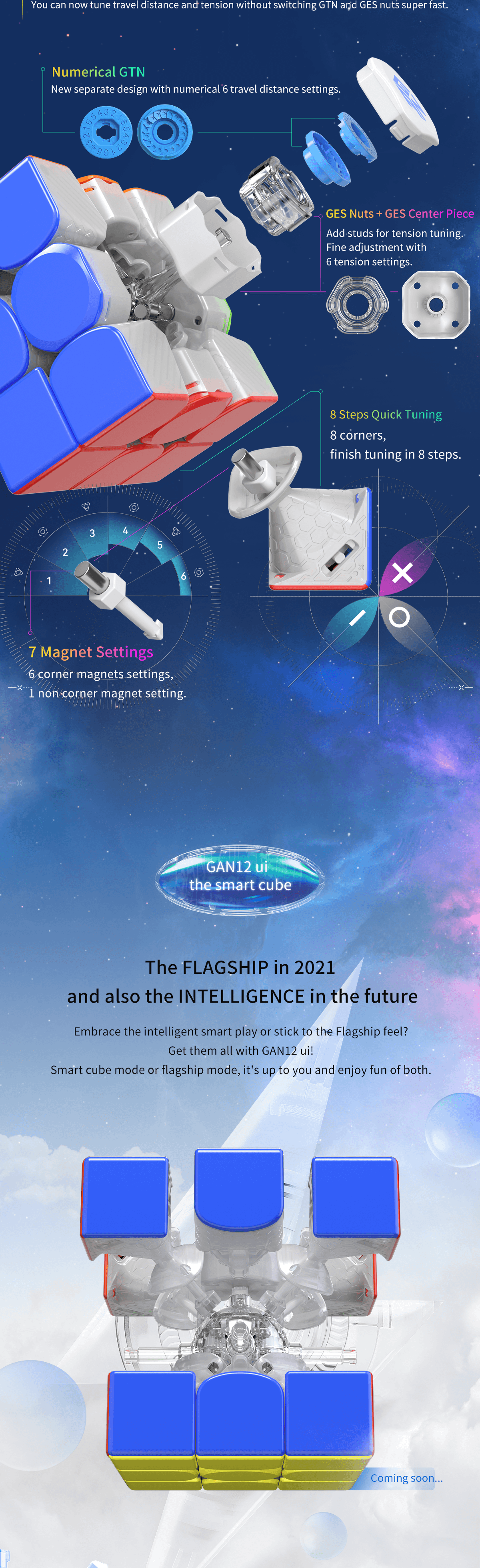 GAN 12 M (Magnetic, Maglev, Ball-Core)