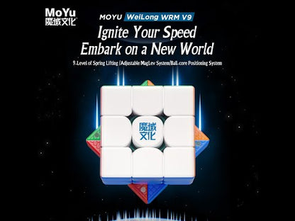 MoYu WeiLong WR M V9 (Magnetic, Maglev, UV, Ball-Core)
