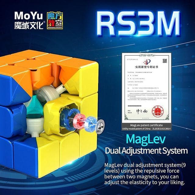 MoYu RS3M 2021 (Magnetic, Maglev)